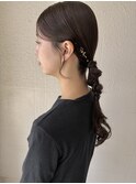 タイトヘアアレンジ
