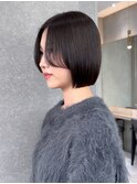 ◇ボブ 縮毛矯正 顔周りカット 表参道 髪質改善