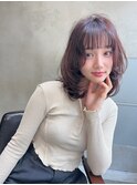 Liberte銀座 大人可愛い小顔ショート×ミルクティーベージュ