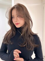 グローブス オモハラ(THE GLOBES OMOHARA)&nbsp;レイヤーカット　ブラウンベージュ　美髪矯正