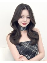 アマトウキョウスマートサロン(AMA TOKYO×Smart Salon)&nbsp;韓国ヘア　レイヤーカット　顔まわり