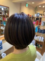 ナンバービー(no.B)&nbsp;軽やかだけどまとまるショートボブ