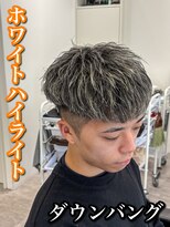 ルースト 心斎橋店(ROOST)&nbsp;MEN’S HAIR/波巻ツイストスパイラル/フェザーパーマ/大阪