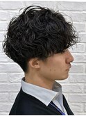 バズカットマレットヘアアクティブショート刈り上げマッシュ池袋