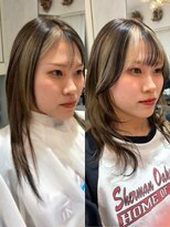 バズ(BUZZ)&nbsp;ビフォーアフターあり/レイヤーカット/顔まわりカット