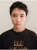 ツーブロック×ショート刈り上げナチュラル◎爽やか黒髪