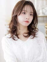 カバーヘア イヴ 戸頭店(COVER HAIR EVE)&nbsp;シースルーバングミディアムハッシュレイヤーa戸頭20代30代40代