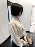 朝ラク｜自然にまとまる酸性ストレートボブ結婚式へア
