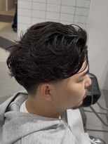 グルーマーズクレッジ 渋谷店(GROOMER/S CREDGE) men's/メンズ/メンズカット/刈り上げセンターパート/渋谷