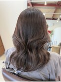 ダークパープル/ナチュラルショート/夏のヘアアレンジ/木更津