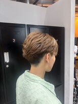 サニー 梅田(Sun.ny)&nbsp;爽やかさUP！ナチュラルマッシュ×透明感ベージュカラー