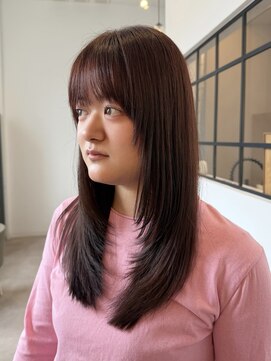 アルブル ヘアー デザイン(arbre hair design) ナチュラルミディアムレイヤー♪