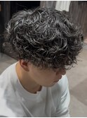 波巻きプードルパーマ
