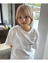 ブローチ(broche)&nbsp;ミルクティーボブ