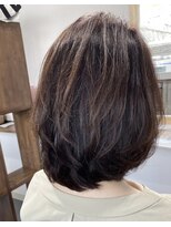 アースエレガンス 田町店(EARTH Elegance)&nbsp;ひし形前上がりレイヤーボブ。