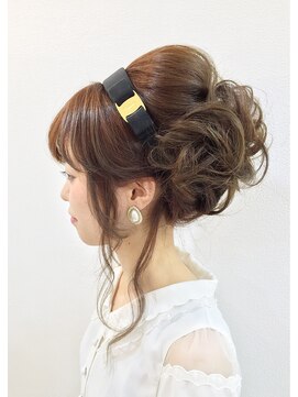 ヘアアンドメイクジップ恵比寿 (Hair＆Make ZIP) 華やかアップ　ヘアセット