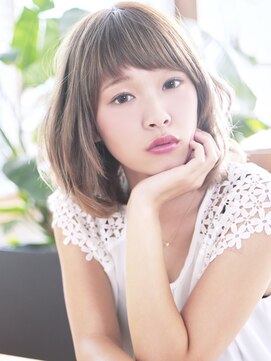美容室 フラワー 平井店(flower) かわいいアッシュ×ふんわりラフカール×フェザーボブ【平井】