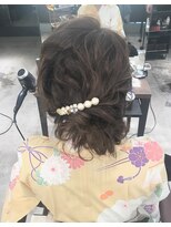AFLOAT明日香の浴衣アレンジ
