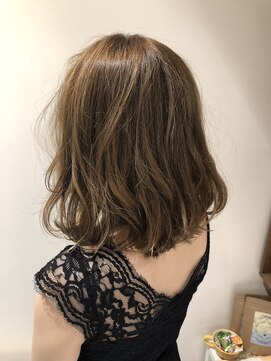 ロンド ブランシュ 錦糸町北口(Lond blanche) バレイヤージュ☆こなれベージュ【シバタ】