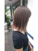 切りっぱなしボブ