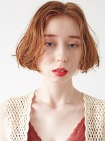 フラッフィーガーリーイメチェン外ハネボブ/フォギーベージュ