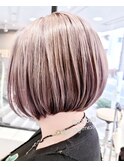 【PURE PLACE×北島】 クールボブ×ハイトーンカラー