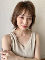 サングース(Sungoose)&nbsp;【サングース東海林】大人色っぽ外ハネボブ×ベージュカラー