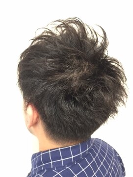 ネクサス 田町店 ふんわり遊ばせたショートスタイル<田町> <理容室>