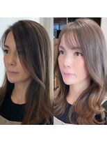 アフロート ギンザ(AFLOAT GINZA)&nbsp;AFLOAT GINZA【仲道 弘泰】韓国風顔周りカット【before→after】