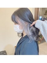 ユニ(Uni.)&nbsp;インナーカラー×ホワイトラベンダー