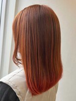 アート ヘア アップップ(ART HAIR UP-PU)  ブリーチオンカ ラー／オレンジブラウン