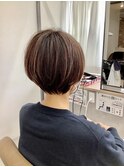 小顔補正立体カット
