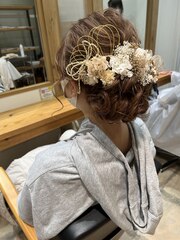 成人式ヘアメイクセット◎ 前撮り ゆるふわアップ