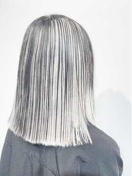 ココ 本八幡(KOKO) #10代20代30代#ケアブリーチ#ホワイトブロンド#ダブルカラー