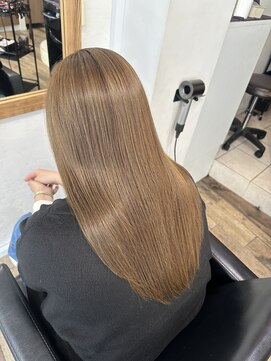 ハーツ(Heart's) 白髪ぼかしハイライト/髪質改善トリートメント/脱白髪染め