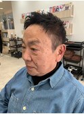 初美容室！　60代　イメチェン　イケオジカット