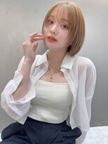 ソヨン 栄2号店(SOYON)&nbsp;顔周りレイヤー×コンパクトボブ