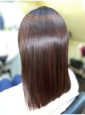 ピコカラーストレート仕上げ