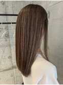 白髪も隠せるハイライトカラー/薬院ハイライト/福岡ハイライト