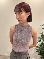 サンデイズド(SUNDAZED)&nbsp;ボブ/ブリーチなし/ダブルカラー/レッド