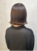 大人かわいい外ハネくびれヘア×秋冬カラー ボブ/美肌カラー#3