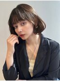 黒髪 小顔 ネビージュ ワンレン 銀座 20代30代40代