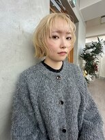 リアン(Lien) ブリーチカラー×ホワイトブロンド