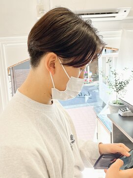 ラレイ ハラジュク(Lalei harajuku) 原宿刈り上げ女子ハンサムショートセンターパート10代20代30代