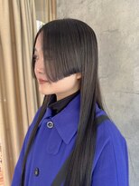 リュミエ ドゥ マッシュ(Lumier de mashu) 重め前下がりバング