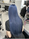 韓国風ネイビーカラー☆ブルーブラック