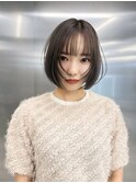 グレージュハイトーンケアブリーチ