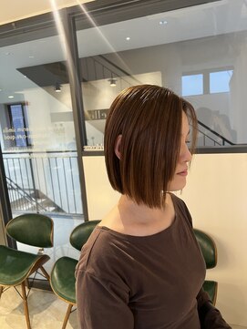 フィゼル 福島店(fizelle) 切りっぱなしbob