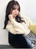 Rumor×【暗髪ハイライト３Dカラー】アッシュ