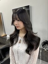 レブ 四条烏丸(Reb,)&nbsp;京都レイヤーカット前髪ありくびれヘア顔周りレイヤー大人可愛い